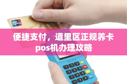 便捷支付，道里区正规养卡pos机办理攻略