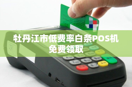 牡丹江市低费率白条POS机免费领取
