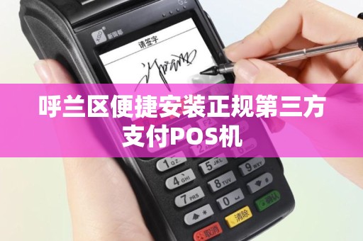呼兰区便捷安装正规第三方支付POS机