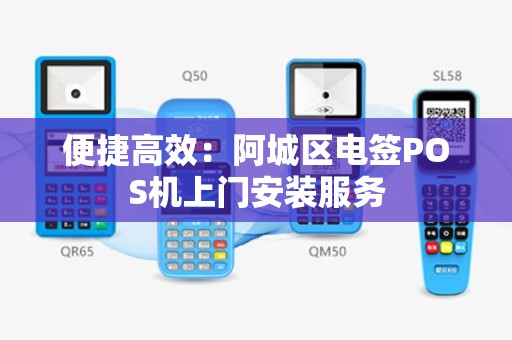 便捷高效：阿城区电签POS机上门安装服务