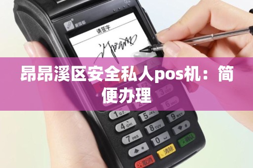 昂昂溪区安全私人pos机：简便办理