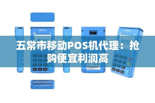 五常市移动POS机代理：抢购便宜利润高