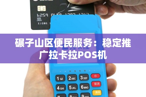 碾子山区便民服务：稳定推广拉卡拉POS机