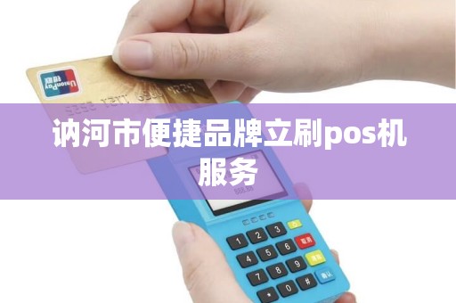 讷河市便捷品牌立刷pos机服务
