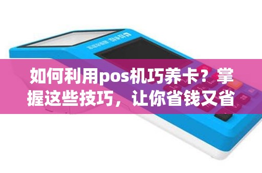 如何利用pos机巧养卡？掌握这些技巧，让你省钱又省心！