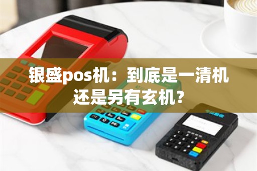 银盛pos机：到底是一清机还是另有玄机？