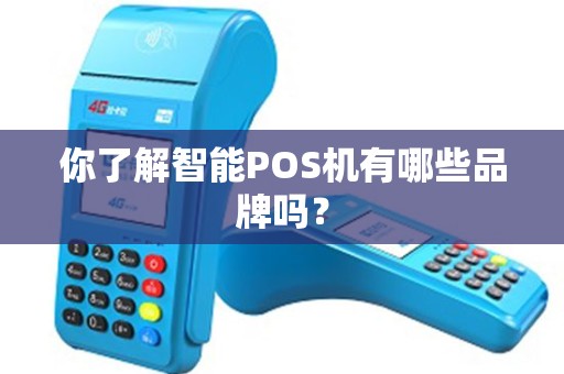 你了解智能POS机有哪些品牌吗？