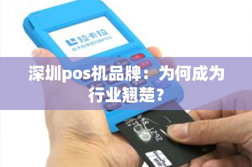 深圳pos机品牌：为何成为行业翘楚？