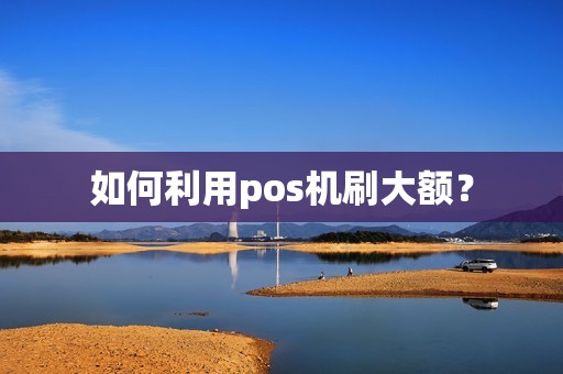 如何利用pos机刷大额？