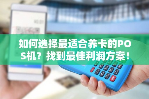 如何选择最适合养卡的POS机？找到最佳利润方案！