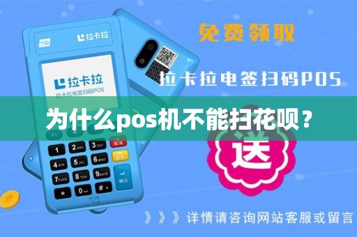 为什么pos机不能扫花呗？