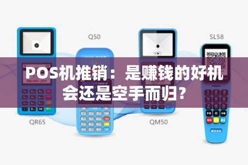 POS机推销：是赚钱的好机会还是空手而归？