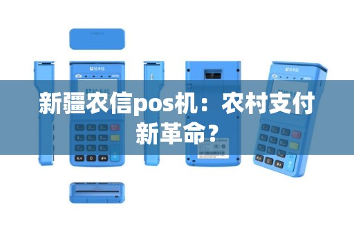 新疆农信pos机：农村支付新革命？
