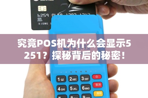 究竟POS机为什么会显示5251？探秘背后的秘密！