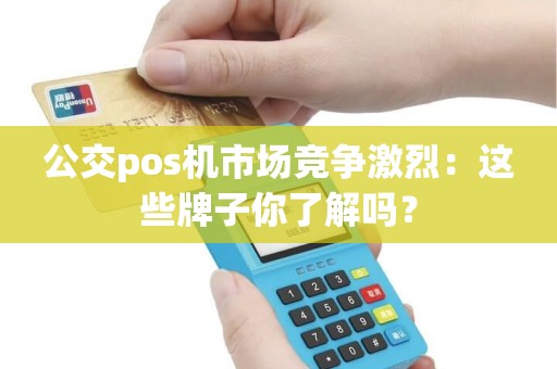 公交pos机市场竞争激烈：这些牌子你了解吗？