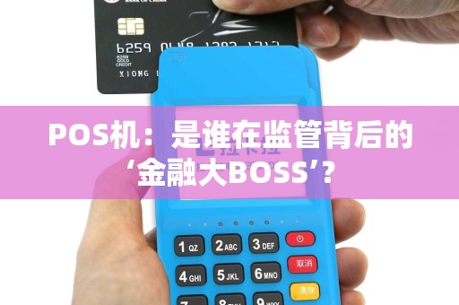 POS机：是谁在监管背后的‘金融大BOSS’？